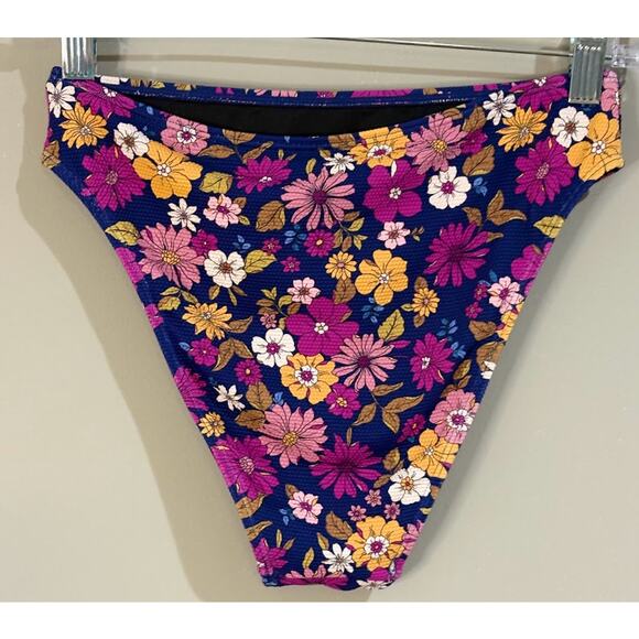 Cupshe Peaceful Garden Tummy Control Bikini Bottom - Small NWT - Picture 5 of 7